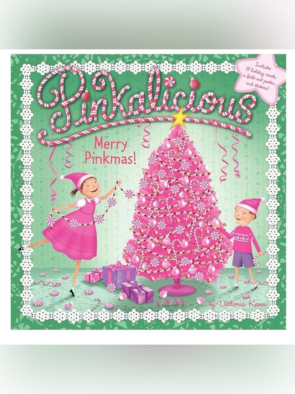 Pinkalicious: Merry Pinkmas!: A Christmas Holiday Book by Victoria Kann